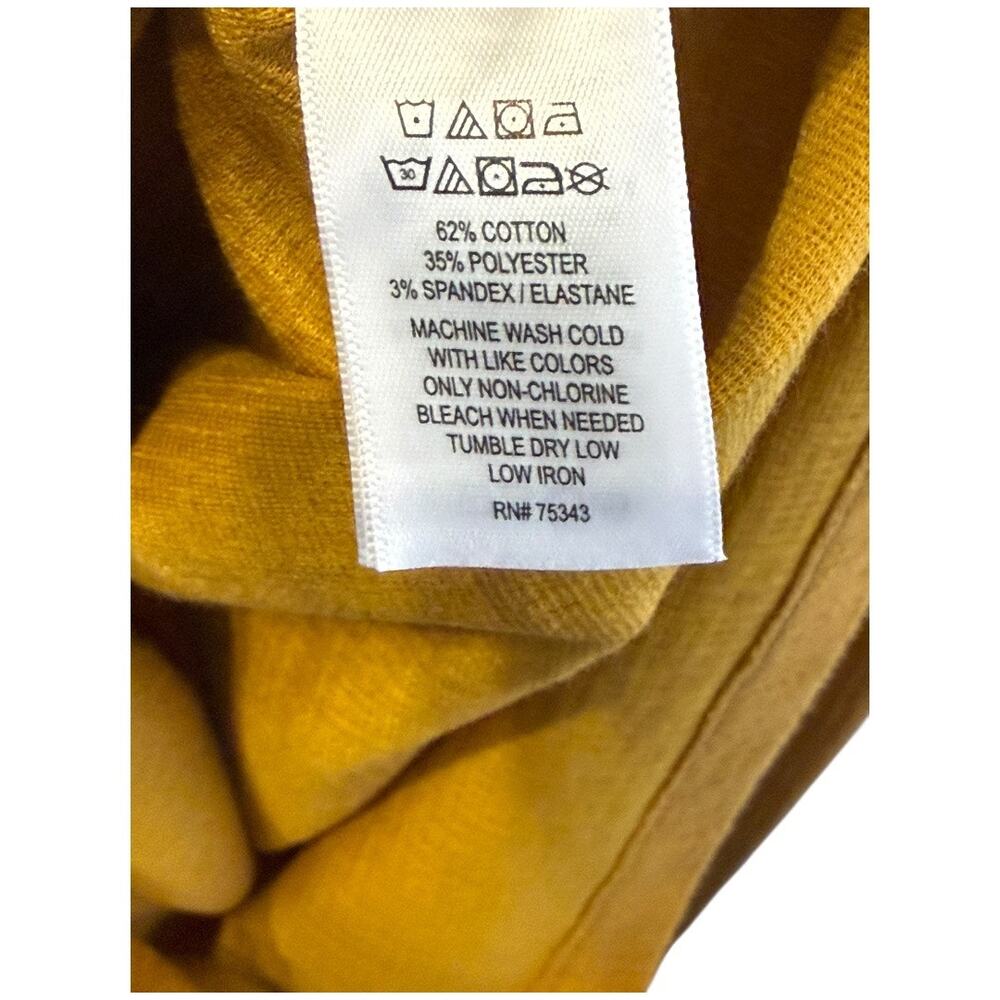 EUC Cynthia Rowley Mustard Dress Size M - Picture 4 of 7